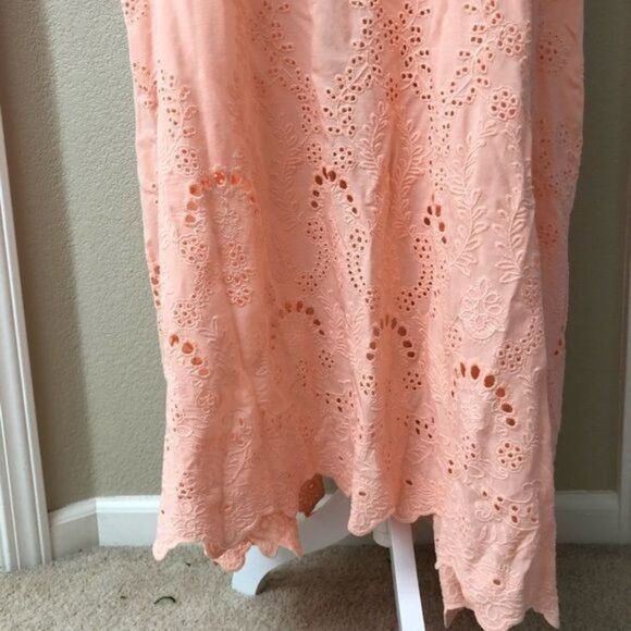 Young Fabulous & Broke Eyelet Kaftan Beach Cover Small NEW - Picture 3 of 10